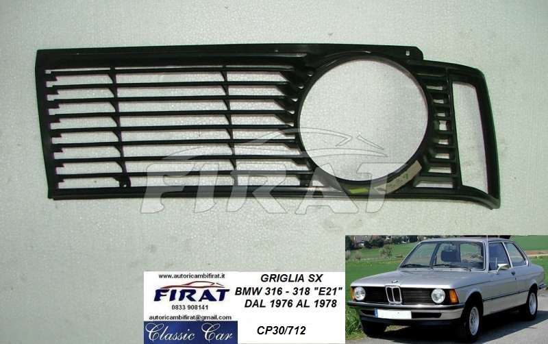 GRIGLIA BMW 316 - 318 E21 76-78 SX